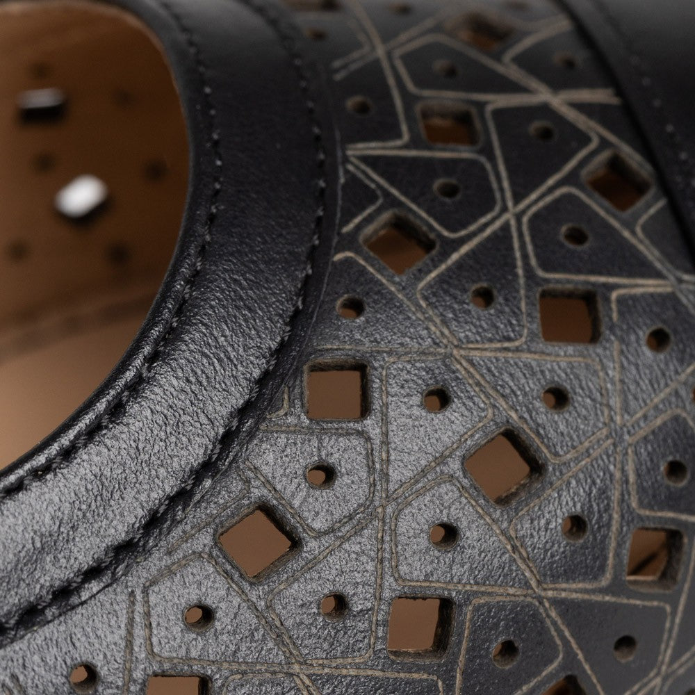 Pantofi dama Guvan model 1481 nappa negru
